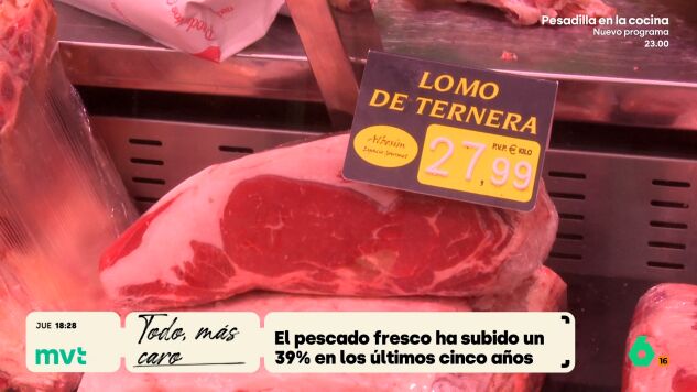 M&aacute;s Vale Tarde visita un mercado para comprobar c&oacute;mo tanto los vendedores como los consumidores est&aacute;n notando en su bolsillo la subida de los precios. Mientras unos reconocen que ganan menos, otros ya han empezado a comer menos carne y pescado.