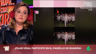 D&iacute;as despu&eacute;s de participar en el 'pase&iacute;llo de la loba' en uno de los conciertos de Shakira de Madrid, Pilar Vidal desvela c&oacute;mo lo vivi&oacute; desde dentro y algunos de los detalles de 'backstage' de la cantante colombiana.