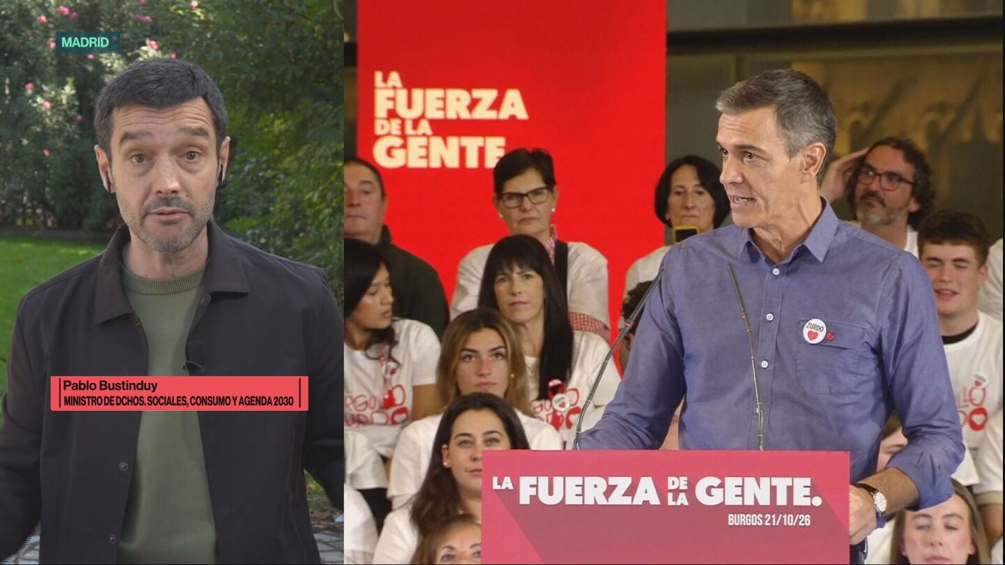 Bustinduy, ante un PSOE 'm&aacute;s rojo que nunca': "Es un cl&aacute;sico. Como cuando uno tiene una boda y va a la peluquer&iacute;a para salir guapo"