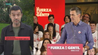 Bustinduy, ante un PSOE 'm&aacute;s rojo que nunca': "Es un cl&aacute;sico. Como cuando uno tiene una boda y va a la peluquer&iacute;a para salir guapo"