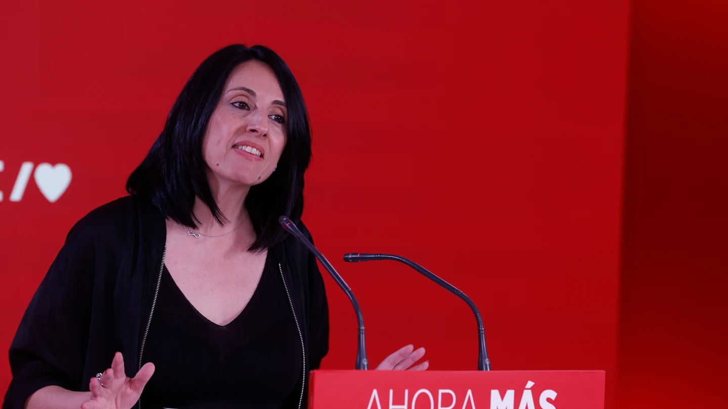 Foto de archivo de la secretaria de Organización del PSOE, Rebeca Torró, durante una rueda de prensa en la sede de Ferraz. Foto de archivo de la secretaria de Organización del PSOE, Rebeca Torró, durante una rueda de prensa en la sede de Ferraz.