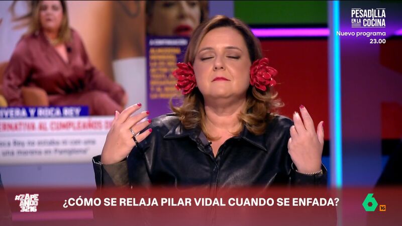 De "la canción más relajante del mundo" a la copita de vino que "te dilata todo": Pilar Vidal desvela sus métodos para relajarse De "la canción más relajante del mundo" a la copita de vino que "te dilata todo": Pilar Vidal desvela sus métodos para relajarse