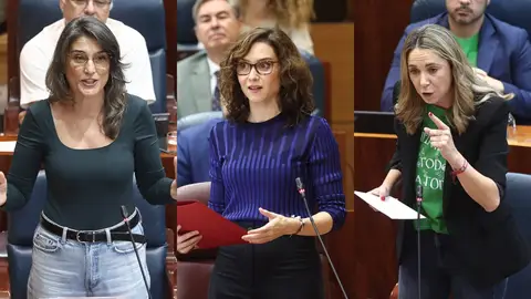Manuela Bergerot, Isabel Díaz Ayuso y Mar Espinar Manuela Bergerot, Isabel Díaz Ayuso y Mar Espinar