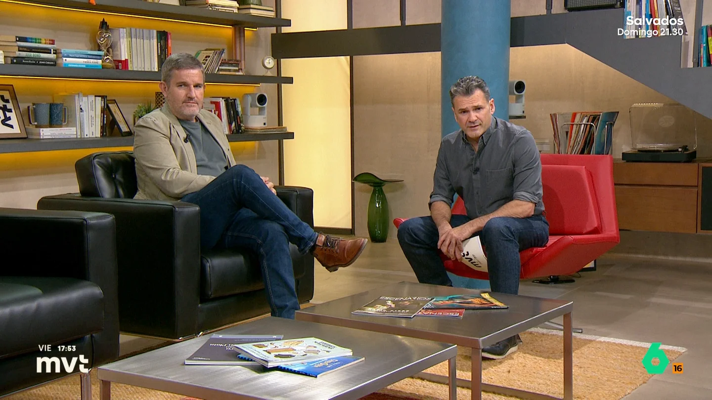 Ignacio Urquizu, con Iñaki López Ignacio Urquizu, con Iñaki López