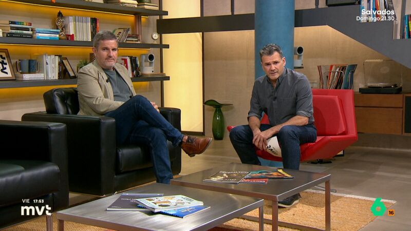 Ignacio Urquizu, con I&ntilde;aki L&oacute;pez