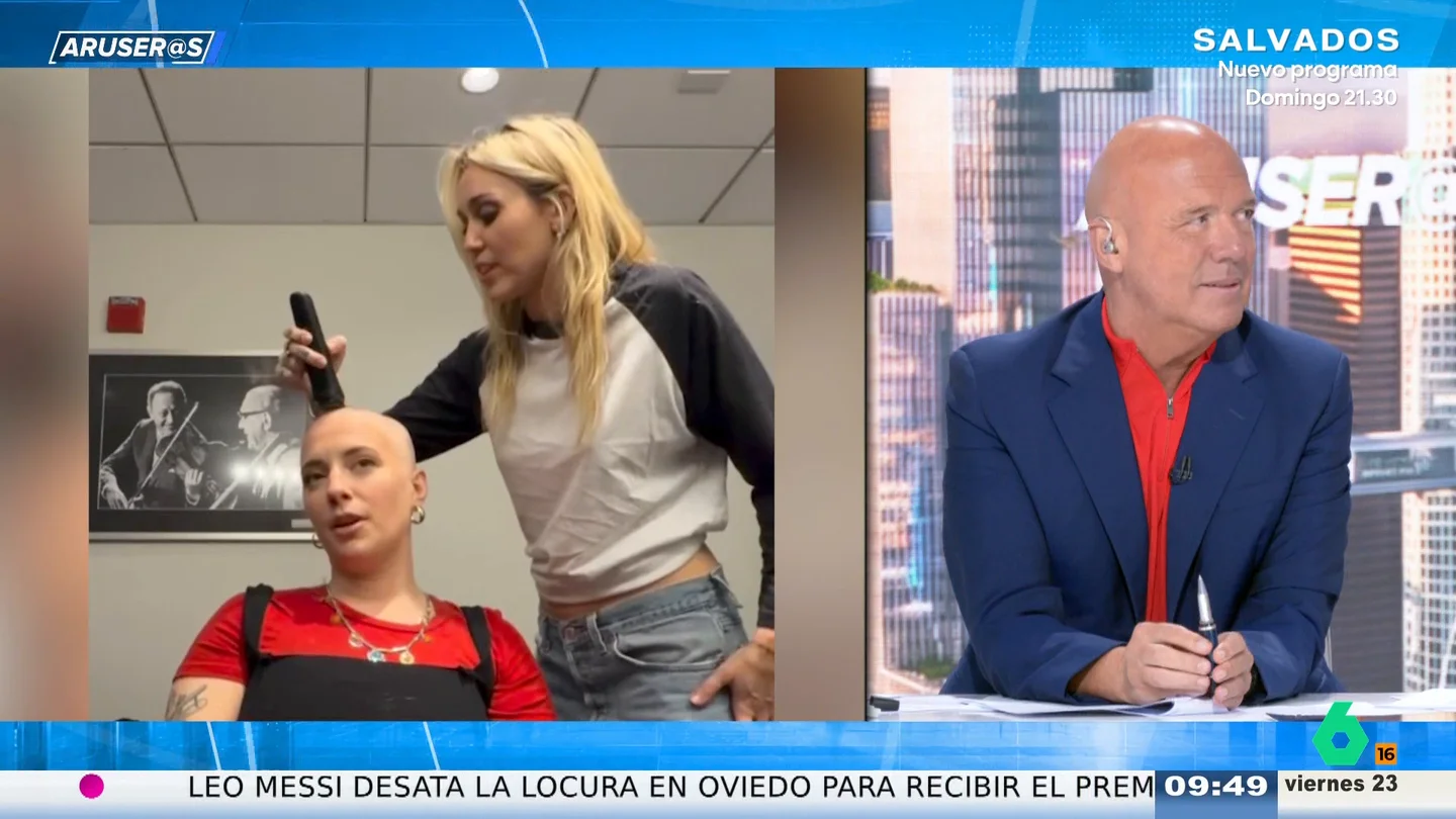Miley Cyrus cumple el deseo de una fan con cáncer de mama con un emotivo gesto antes de la quimioterapia Miley Cyrus cumple el deseo de una fan con cáncer de mama con un emotivo gesto antes de la quimioterapia