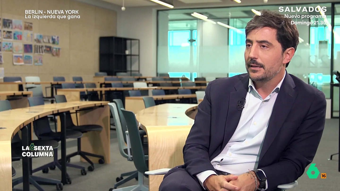 Toni Roldán, sobre la opción de importar la 'fórmula Mamdani' a España: "Hay un avance en ese sentido" Toni Roldán, sobre la opción de importar la 'fórmula Mamdani' a España: "Hay un avance en ese sentido"