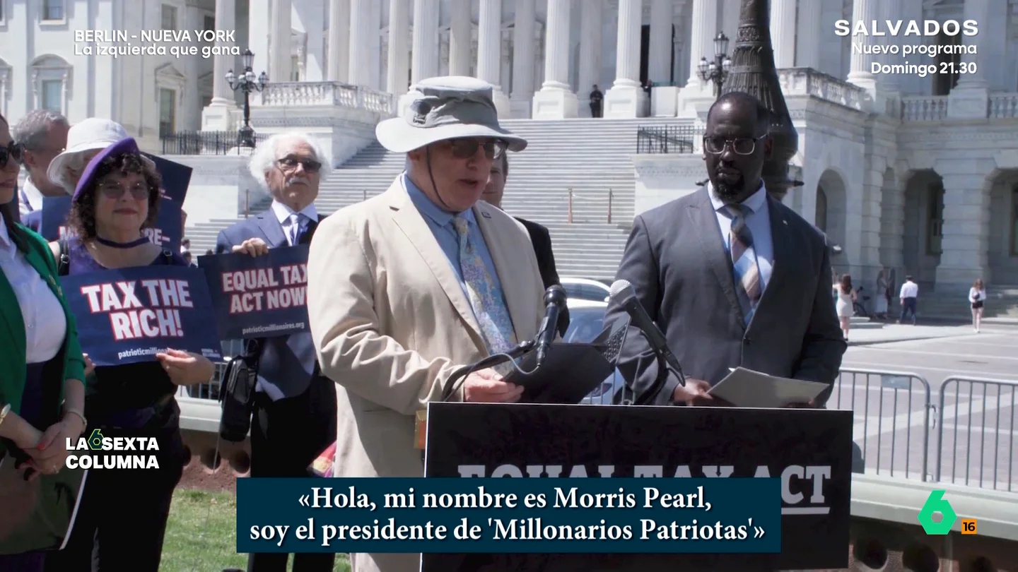 Morris Pearl, el "millonario patriota" que pide que Mamdani suba los impuestos: "Ningún rico se va a ir de Nueva York" Morris Pearl, el "millonario patriota" que pide que Mamdani suba los impuestos: "Ningún rico se va a ir de Nueva York"