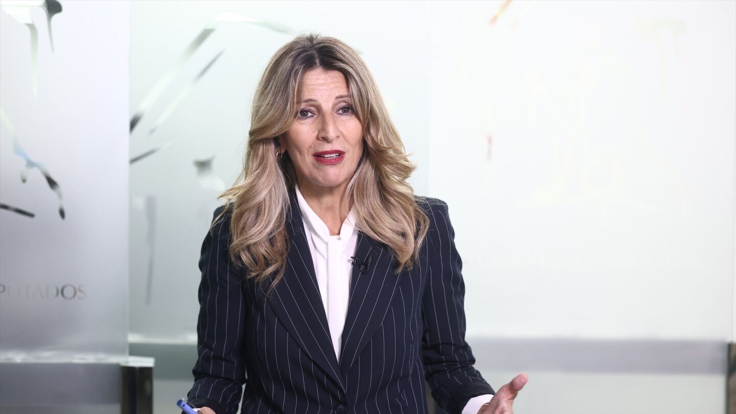 Imagen de archivo de Yolanda D&iacute;az.