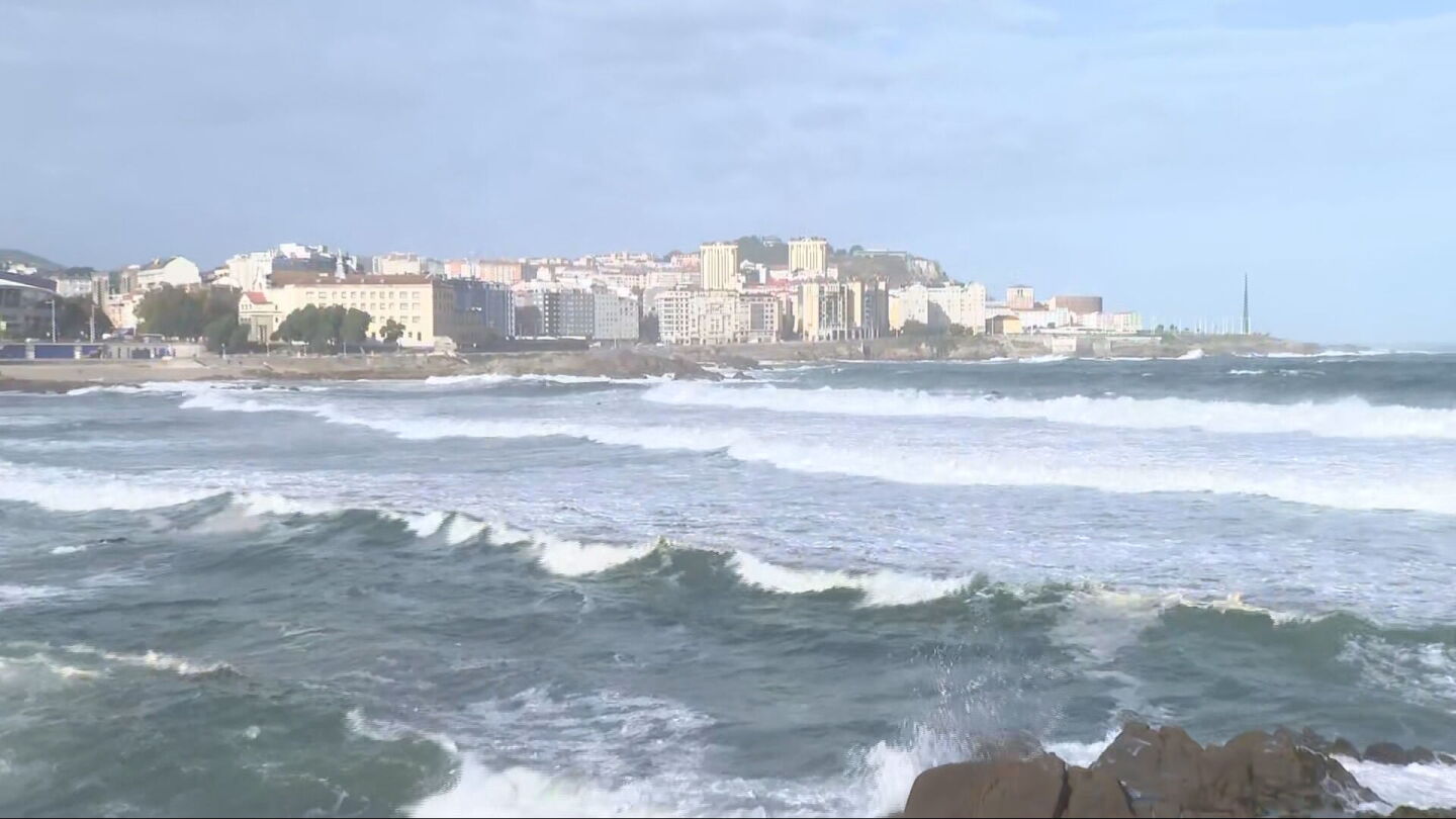Oleaje en Galicia