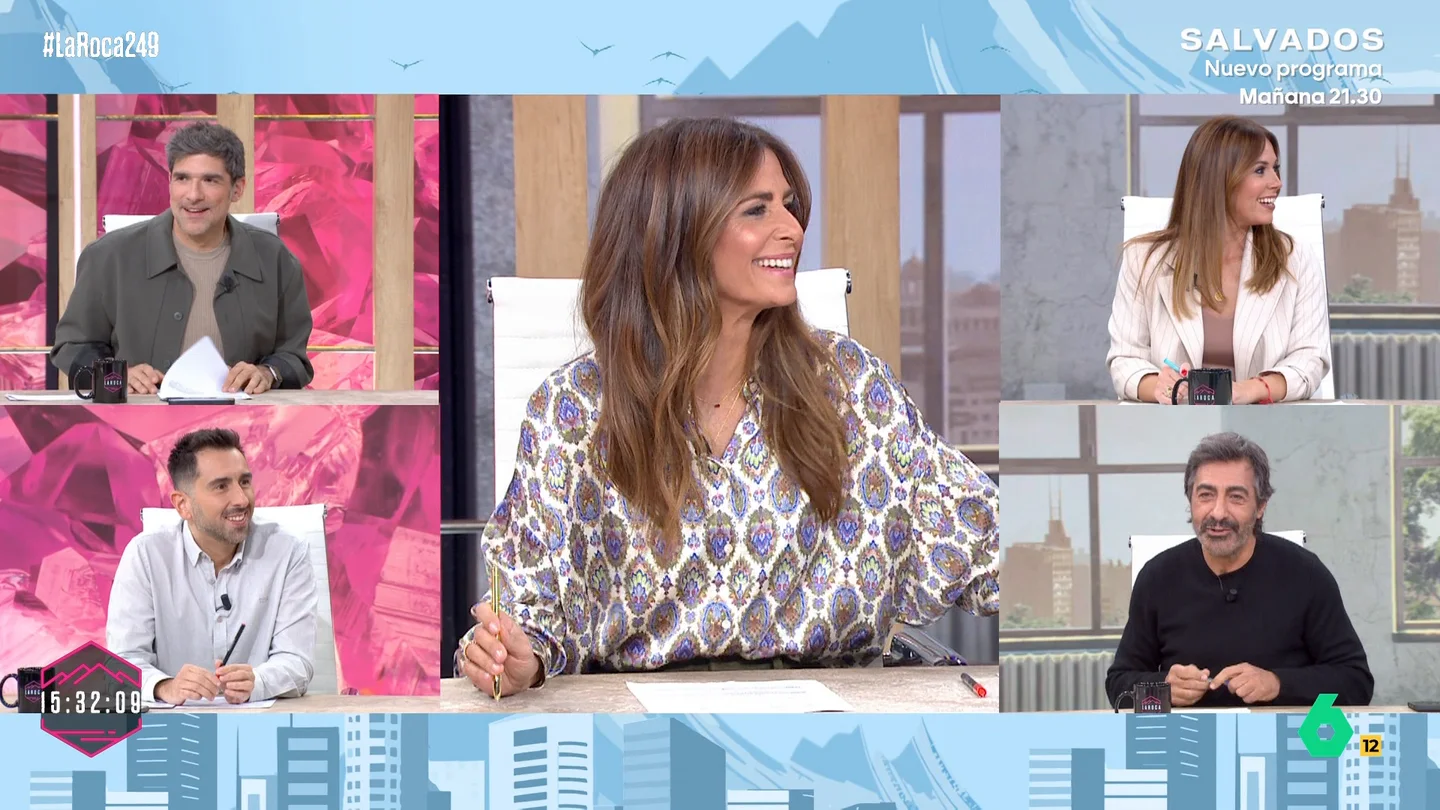 Nuria Roca también 'se equivoca' al decir el nombre Juan del Val: "Julio Valls" Nuria Roca también 'se equivoca' al decir el nombre Juan del Val: "Julio Valls"