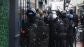 Agentes de Polic&iacute;a franceses en Par&iacute;s