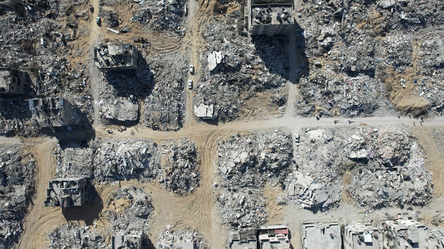 Destrucci&oacute;n en Gaza