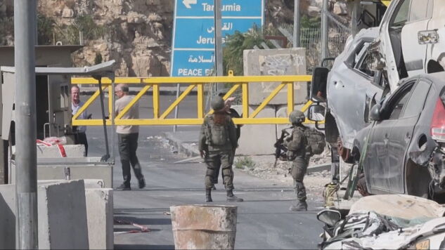 Soldados israel&iacute;es, en Cisjordania