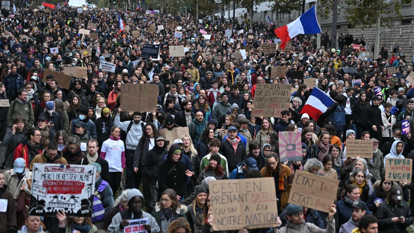 Protestas en Francia