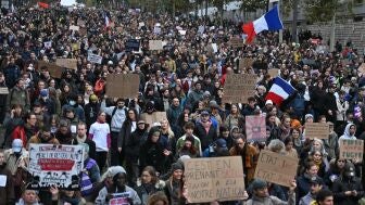 Protestas en Francia