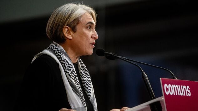 La candidata del Frente Amplio, Ada Colau.