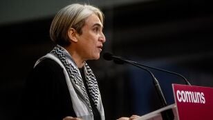 La candidata del Frente Amplio, Ada Colau.