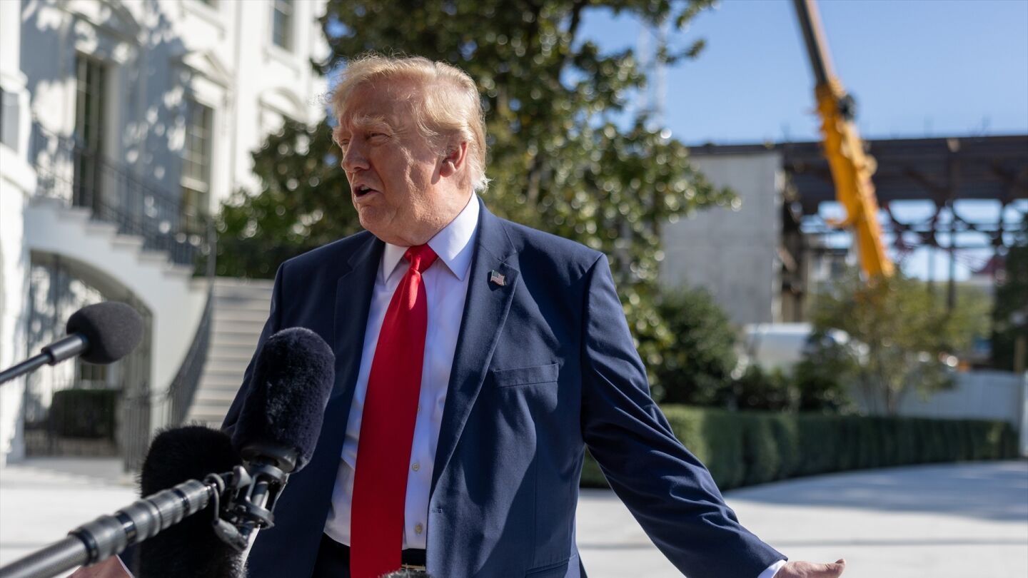 El presidente de EEUU, Donald Trump
