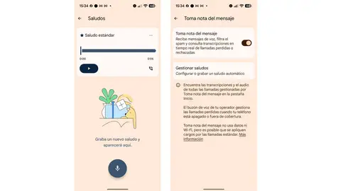 Activando la nueva función del Teléfono de Google Activando la nueva función del Teléfono de Google