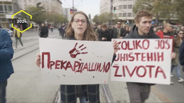 Un derrumbe tras unas obras opacas en un gobierno corrupto: as&iacute; naci&oacute; la Lista de Estudiantes de Serbia