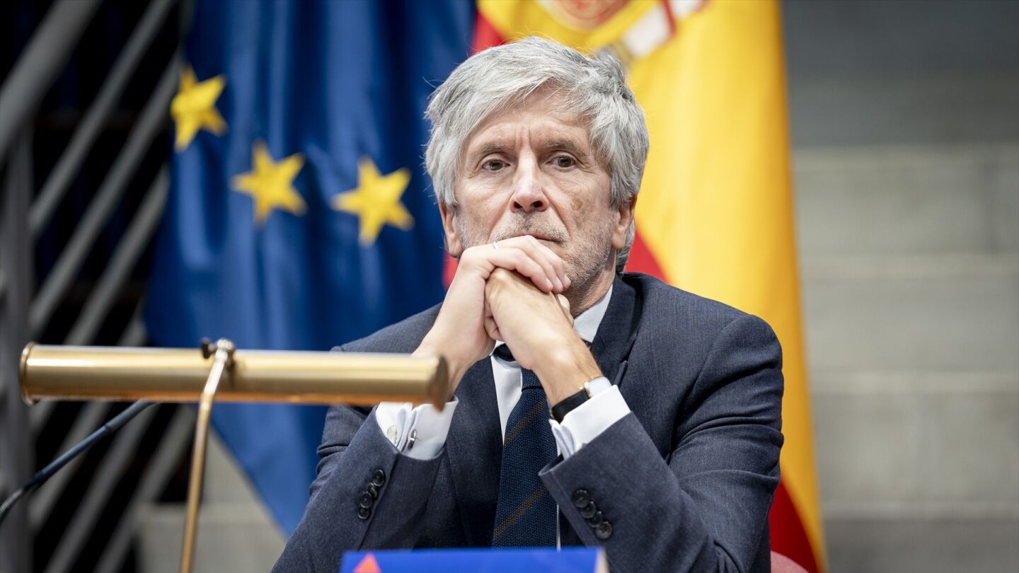El ministro del Interior, Fernando Grande-Marlaska.