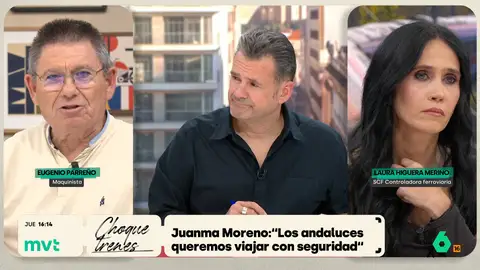 Eugenio Parreño, maquinista, sobre el escalón generacional en el sistema ferroviario: "Nos hemos jubilado y hemos dado paso a una nueva generación con una diferencia de 30 años" Eugenio Parreño, maquinista, defiende que a pesar del accidente de Urda "el tren es el medio de transporte más seguro". Sin embargo, explica que la huelga de maquinistas pide mayor inversión en seguridad y personal.