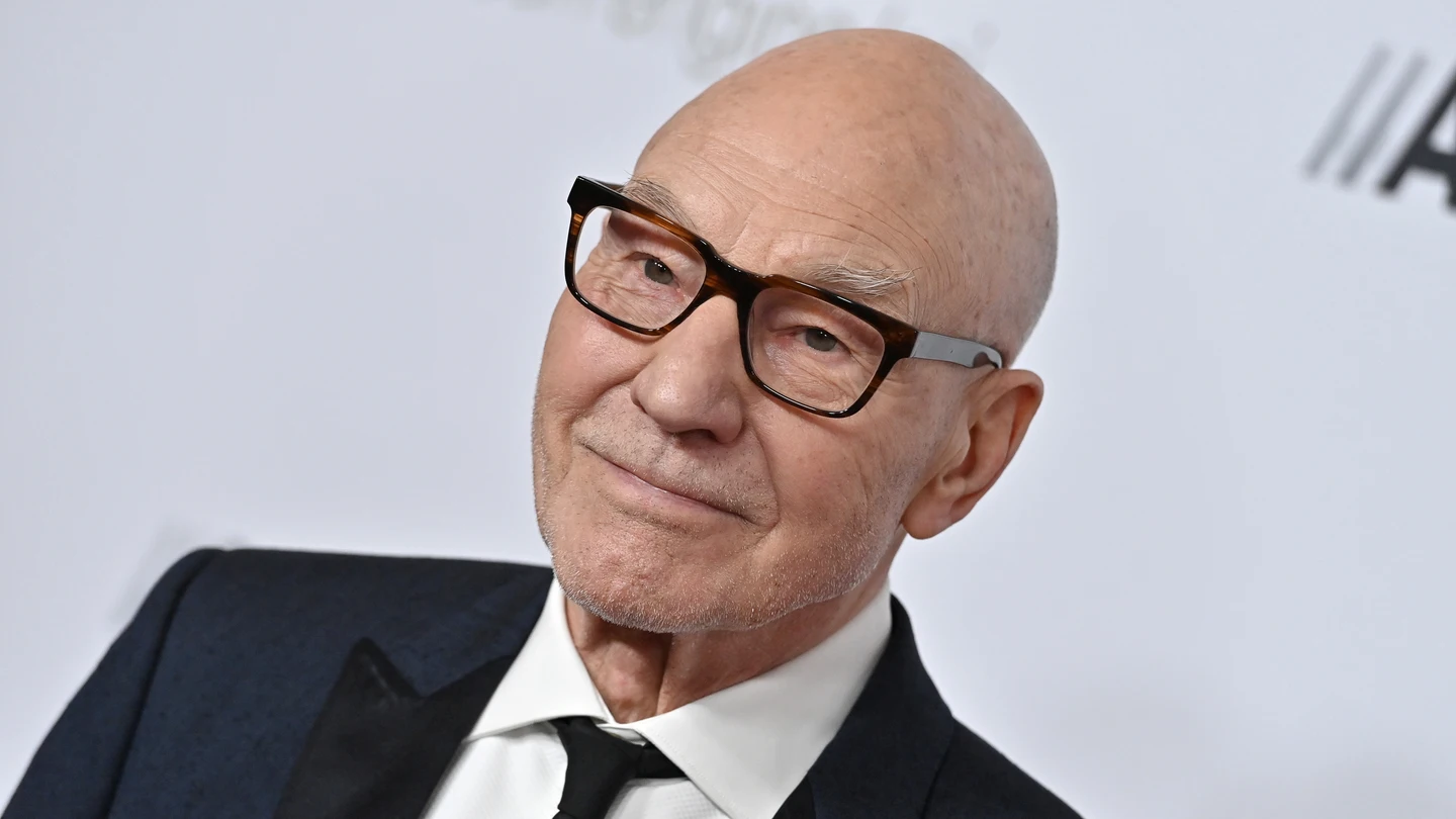 El actor Patrick Stewart. El actor Patrick Stewart.