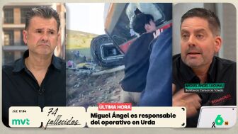 Miguel &Aacute;ngel Laguna, del Consorcio de Bomberos de Toledo, explica en M&aacute;s Vale Tarde c&oacute;mo vivi&oacute; las primeras tareas de rescate en el accidente ferroviario y asegura que lo que m&aacute;s marca en estos casos es el olor: "Se te queda como adherido y es lo que te hace recuperar im&aacute;genes".