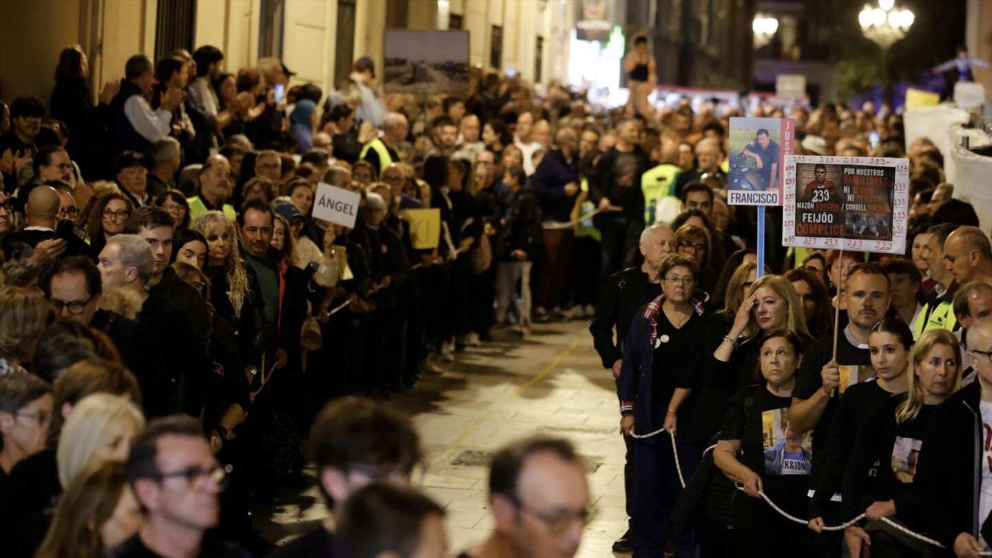 Manifestaci&oacute;n por los dos a&ntilde;os de la DANA