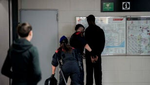 Dispositivo de los Mossos en Barcelona