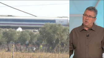 Rafael Gonz&aacute;lez Escudero, portavoz del Sindicato Ferroviario.