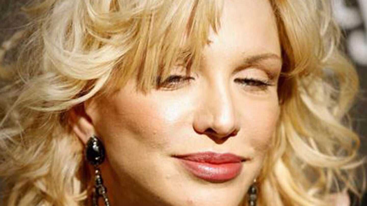 La cantante Courtney Love