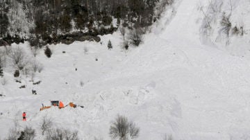 Mortal alud en Huesca