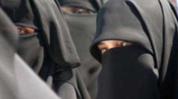 Mujeres con niqab
