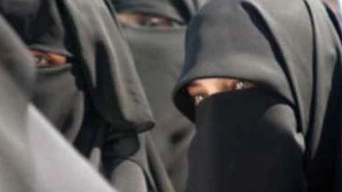 Mujeres con niqab Mujeres con niqab