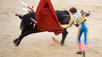 El torero Miguel Tendero en la Monumental de Barcelona