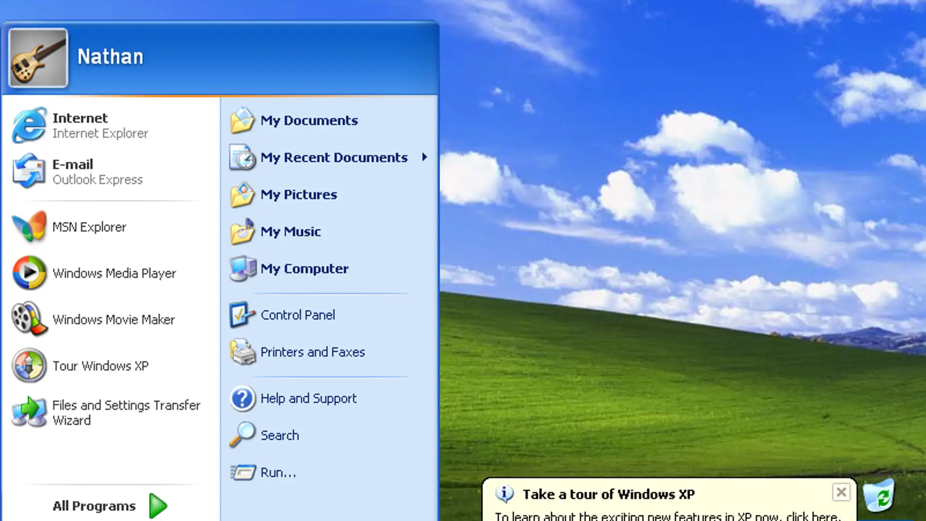 Pantallazo de Windows XP