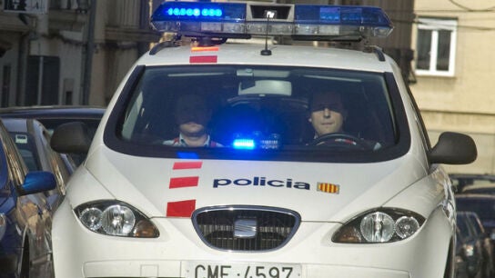 Veh&iacute;culo de los Mossos d'Esquadra