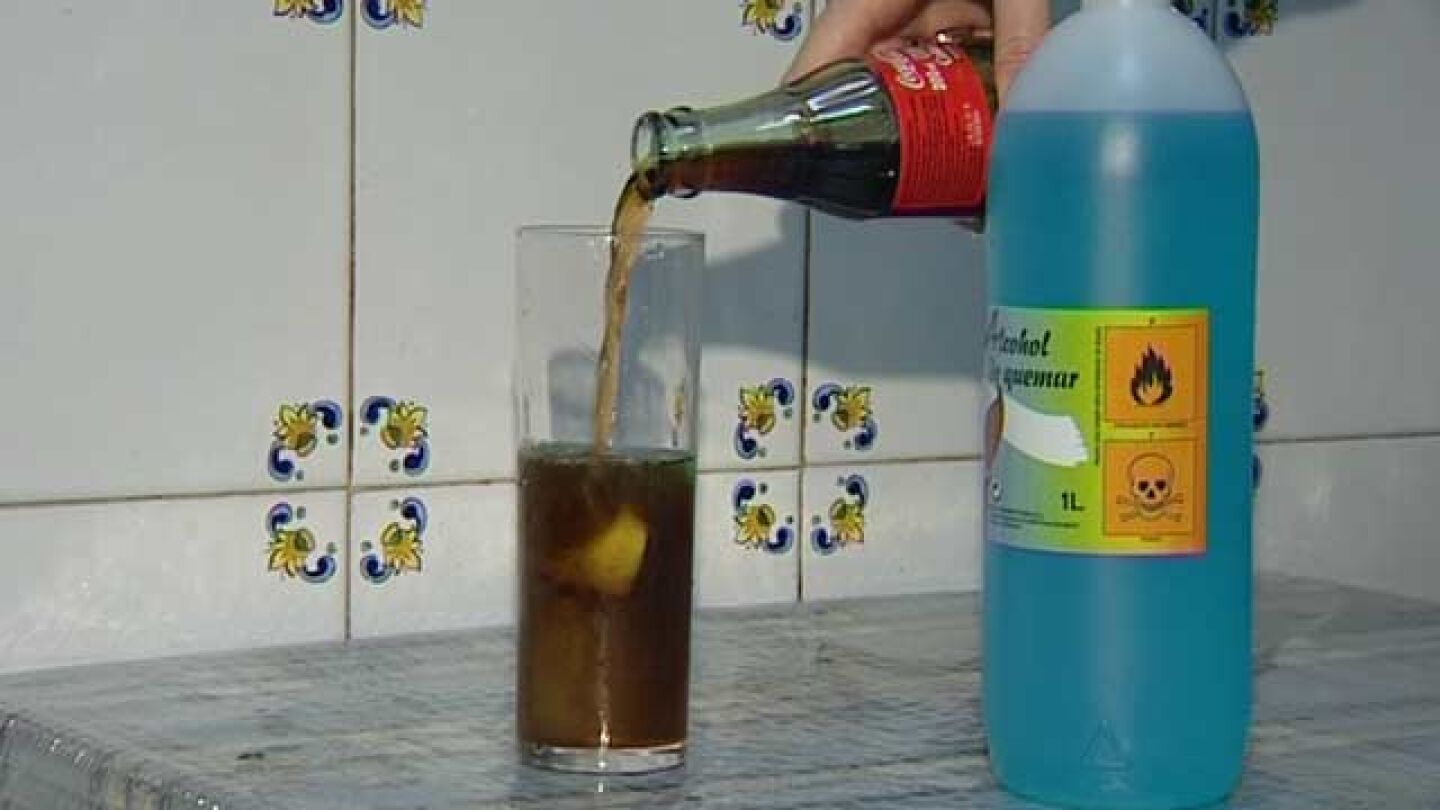 Alcohol met&iacute;lico de quemar