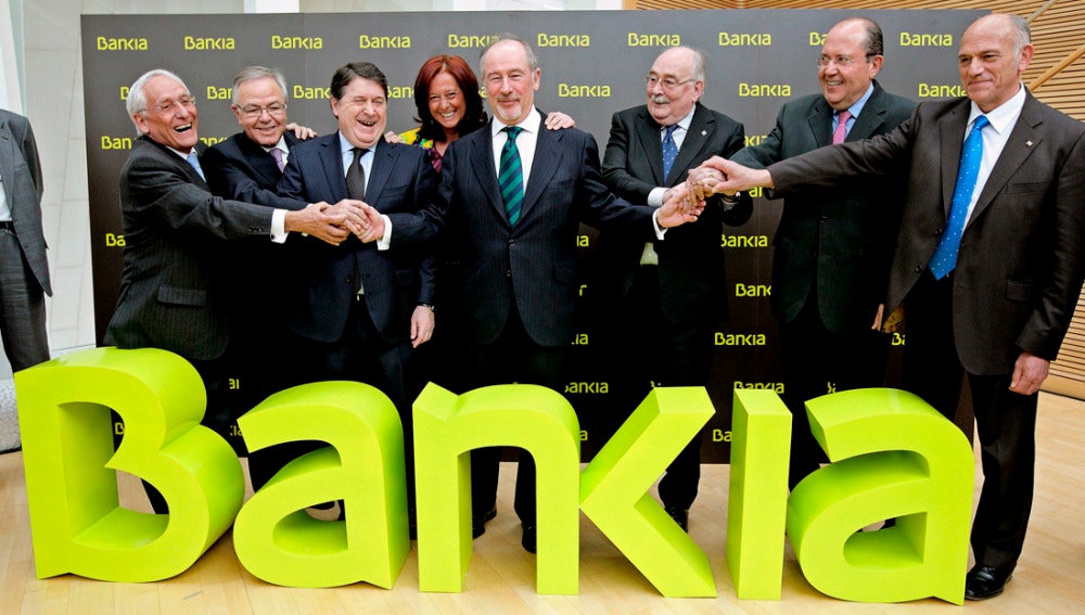 Acto de presentación de Bankia