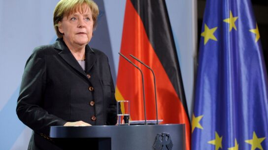 La canciller alemana Angela Merkel