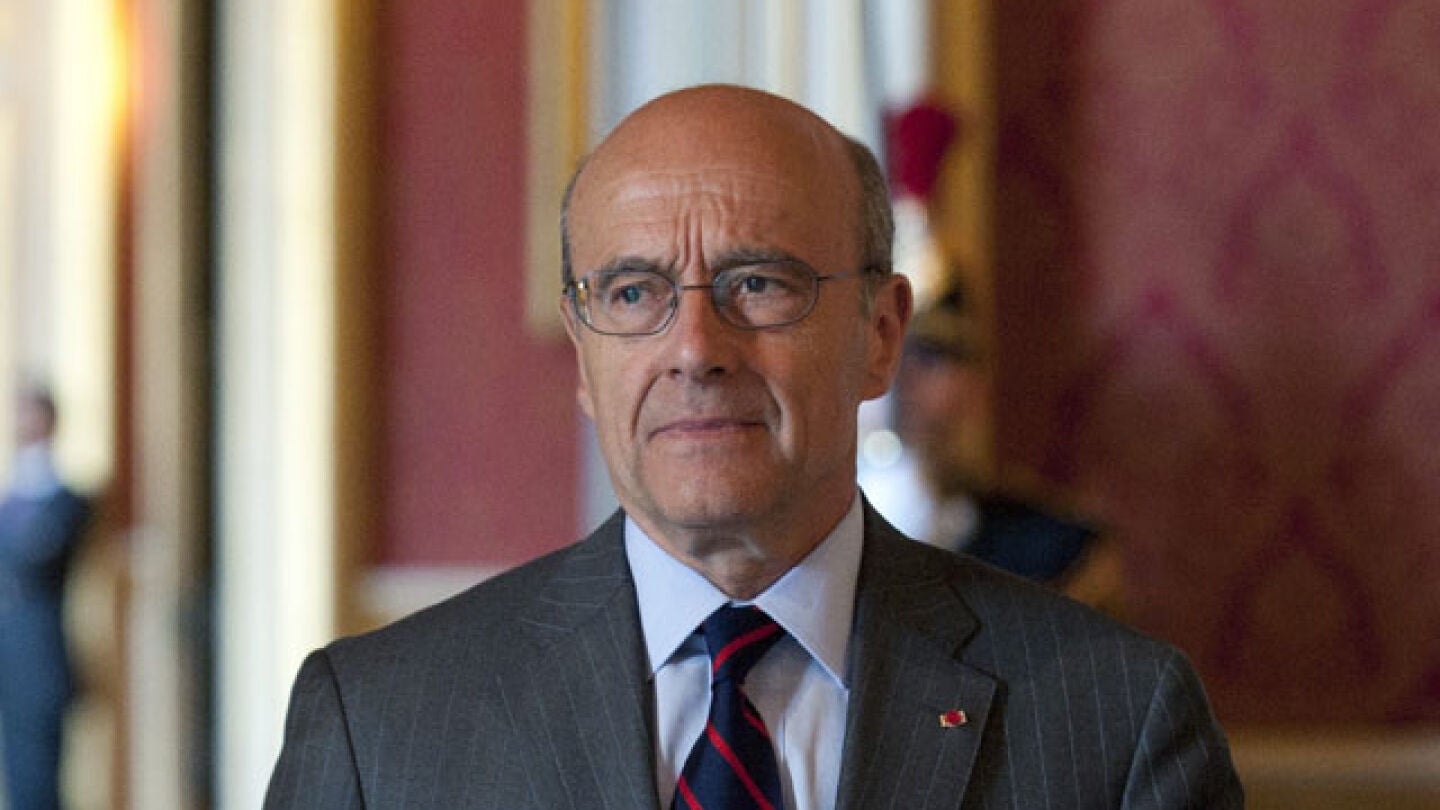 Alain Jupp&eacute;, exministro de Exteriores franc&eacute;s