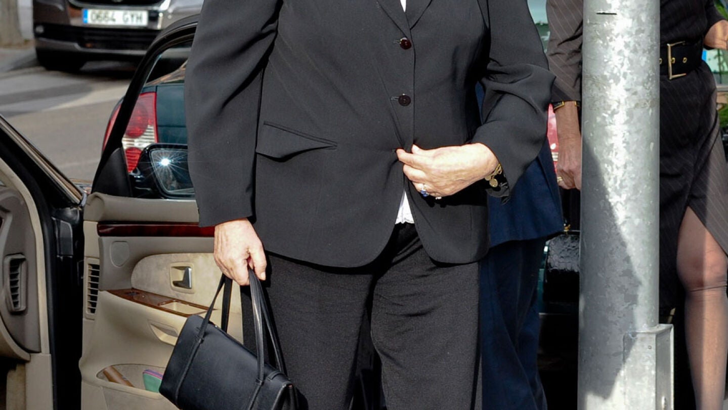 La infanta Pilar de Borb&oacute;n
