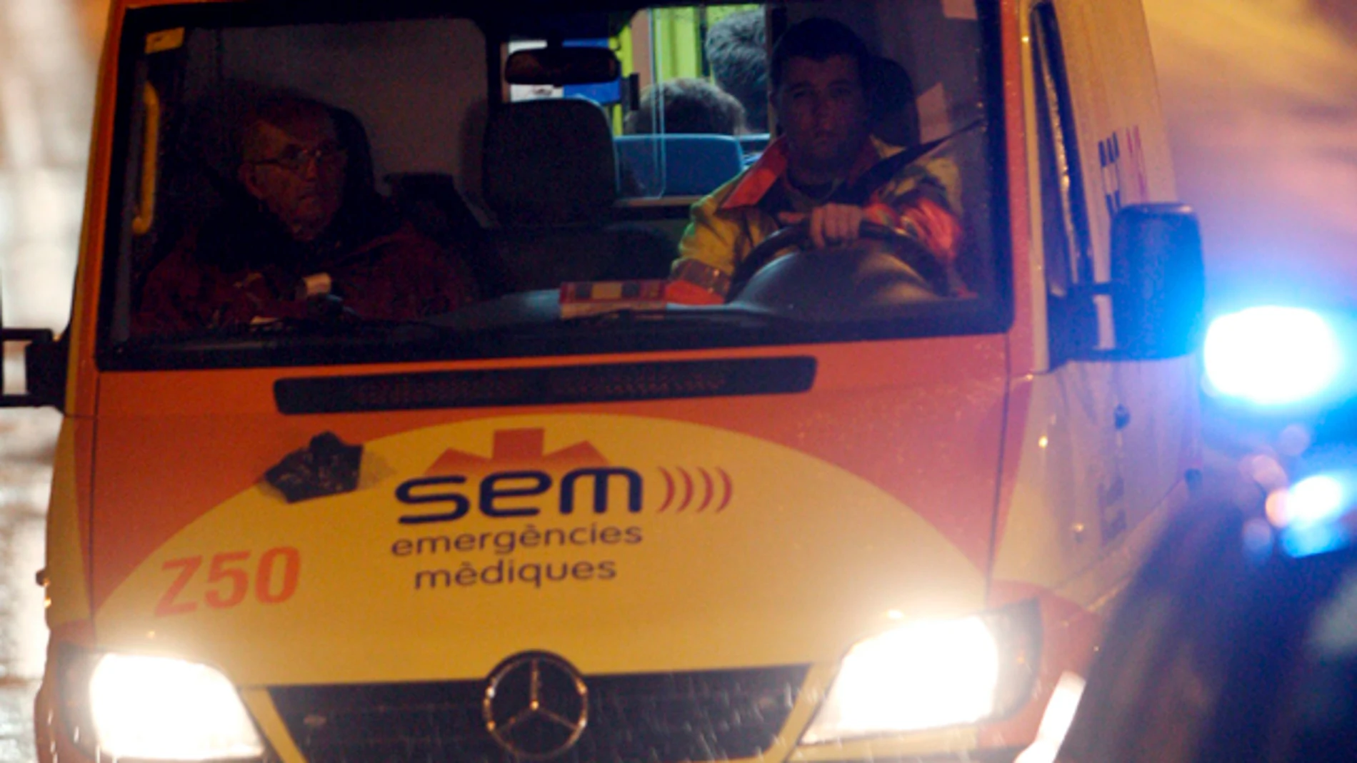 Imagen de una ambulancia del Sistema de Emergencias Médicas (SEM)