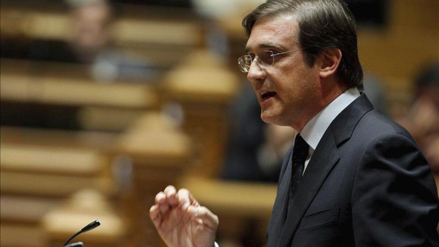 Passos Coelho, primer ministro portugu&eacute;s