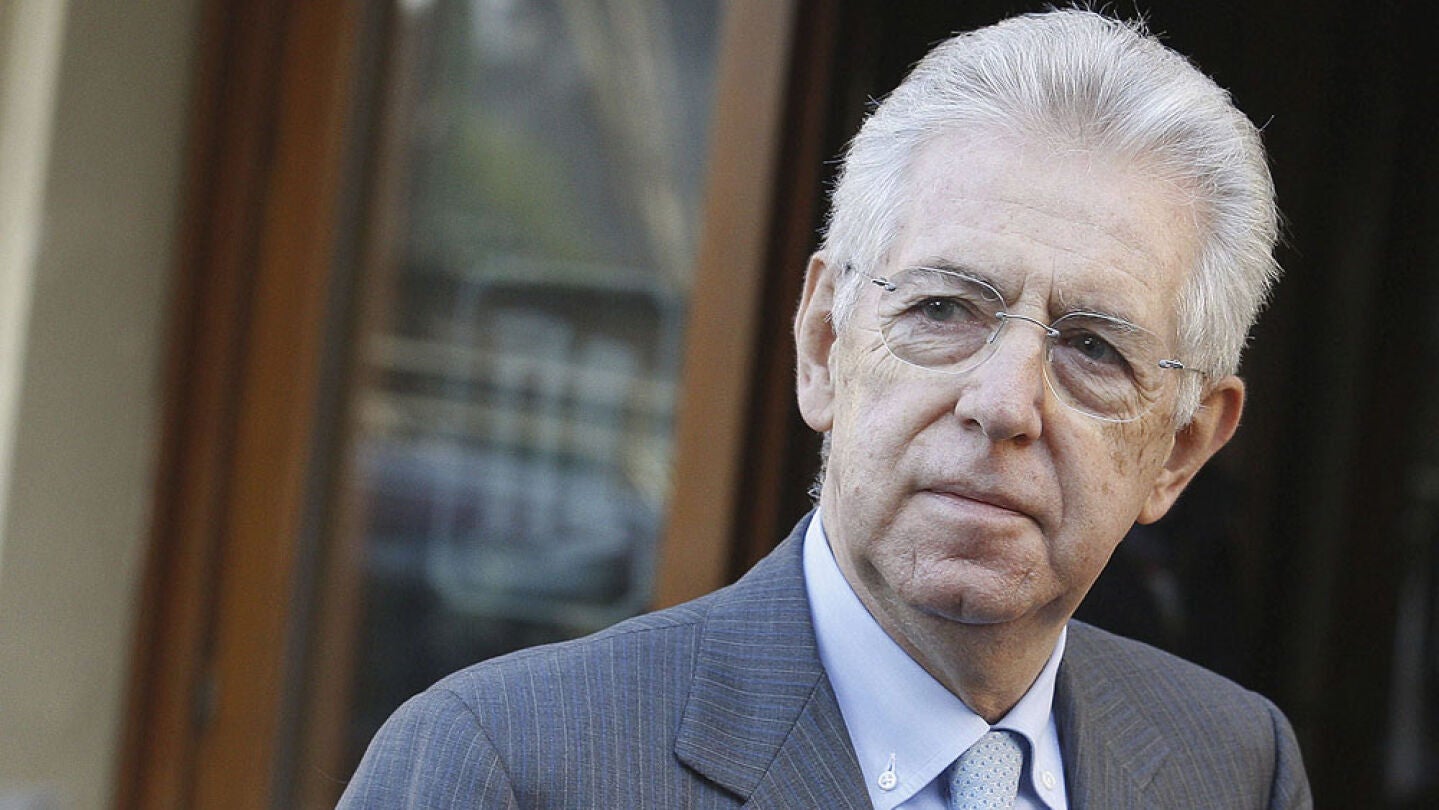 Mario Monti en Roma