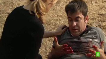 Agus recibe un disparo al intentar salvar a Paula