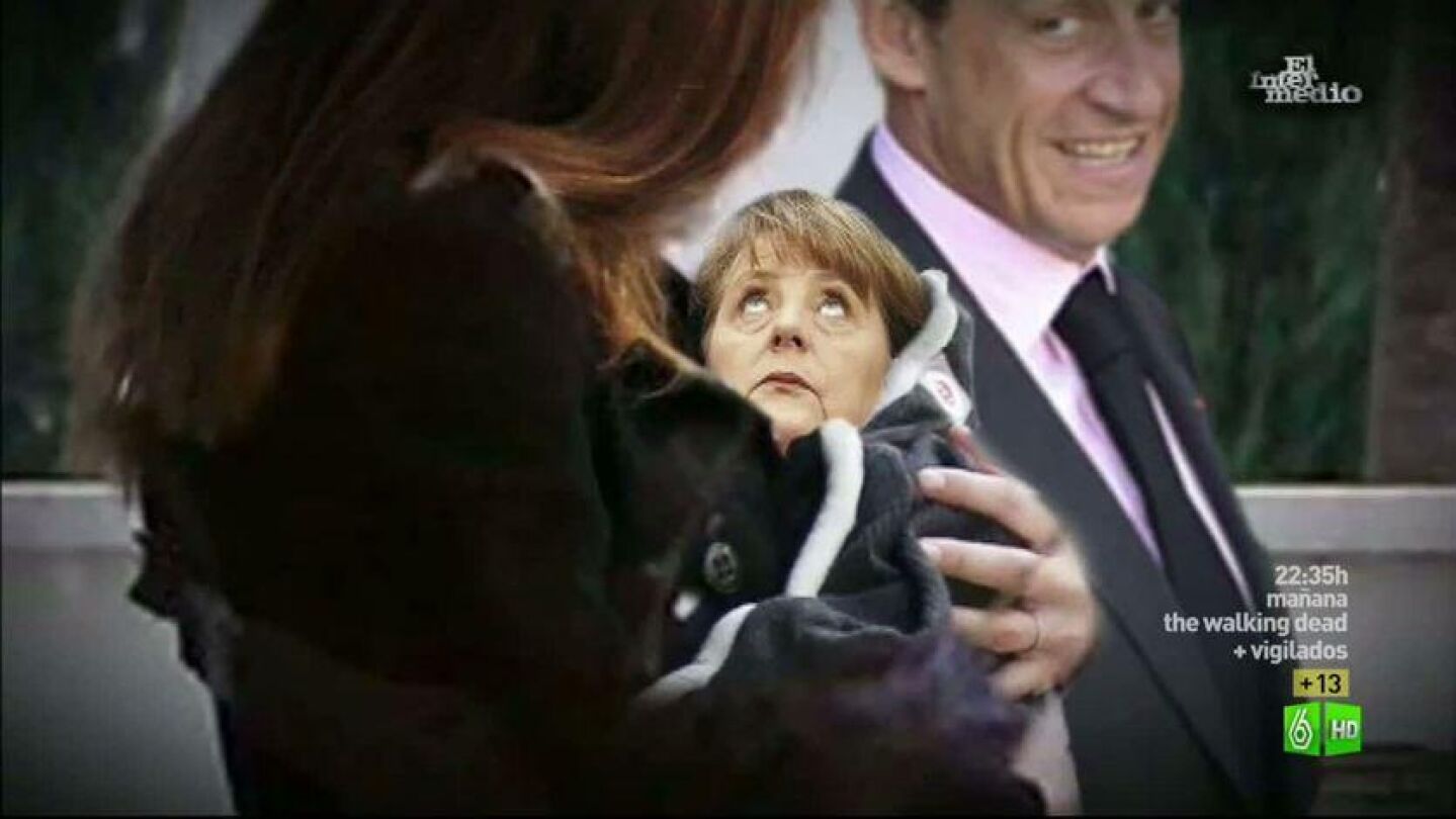 Imagen &iexcl;La hija de Sarkozy es de &Aacute;ngela Merkel!