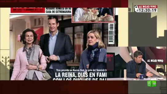 Imagen La Reina Sofía junto a Iñaki Urdangarín Imagen La Reina Sofía junto a Iñaki Urdangarín